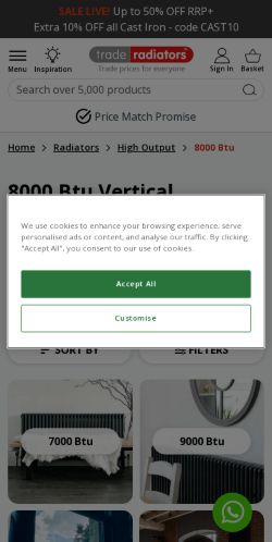 Mobile page screenshot