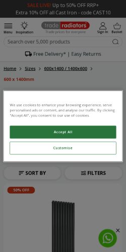 Mobile page screenshot
