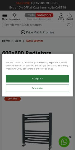 Mobile page screenshot