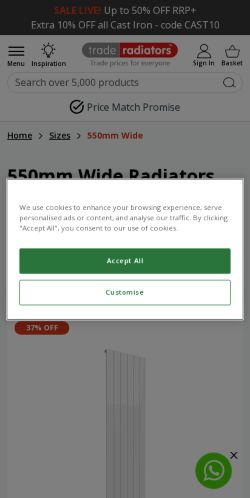 Mobile page screenshot