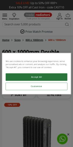 Mobile page screenshot