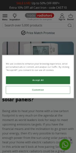Mobile page screenshot