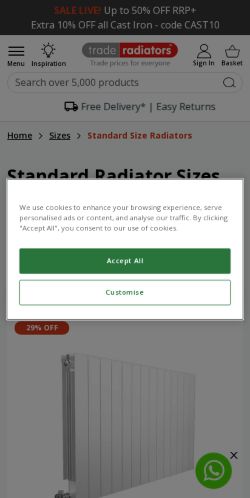 Mobile page screenshot