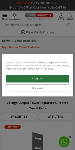 Mobile page screenshot