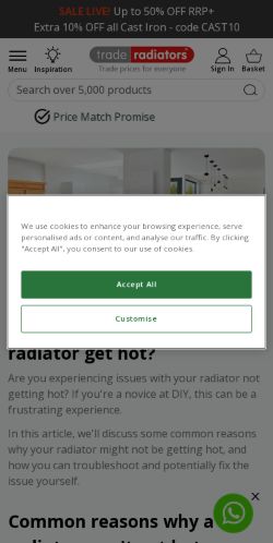 Mobile page screenshot