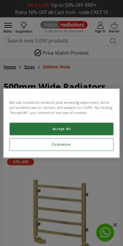 Mobile page screenshot