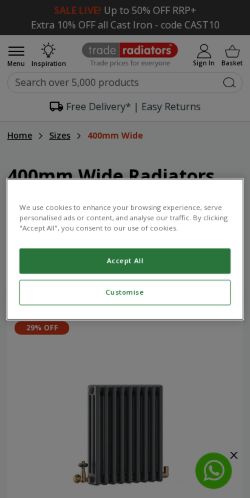 Mobile page screenshot