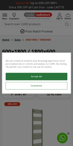 Mobile page screenshot