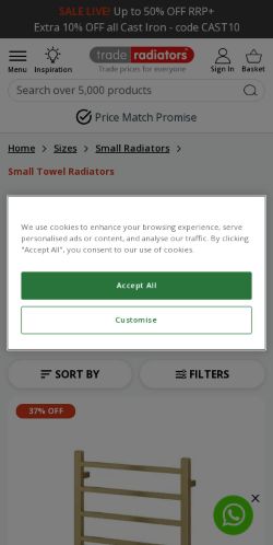 Mobile page screenshot