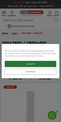 Mobile page screenshot