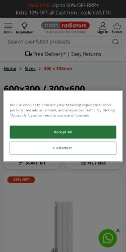 Mobile page screenshot