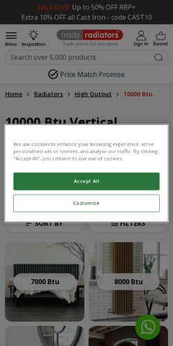 Mobile page screenshot