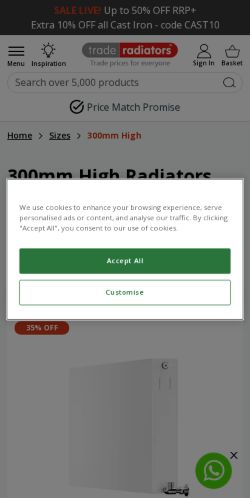 Mobile page screenshot