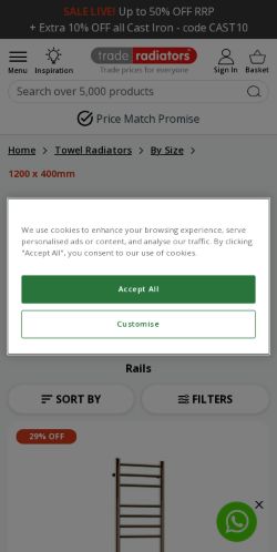 Mobile page screenshot