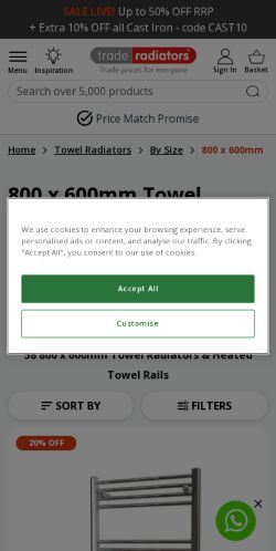Mobile page screenshot