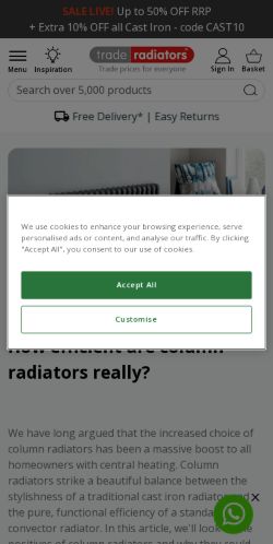 Mobile page screenshot
