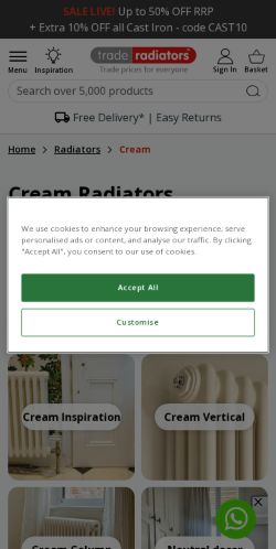 Mobile page screenshot