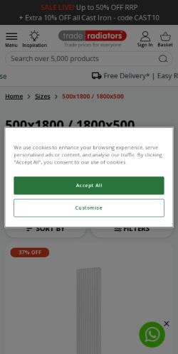 Mobile page screenshot