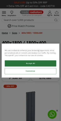 Mobile page screenshot