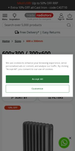 Mobile page screenshot