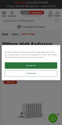 Mobile page screenshot