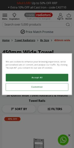 Mobile page screenshot