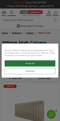 Mobile page screenshot