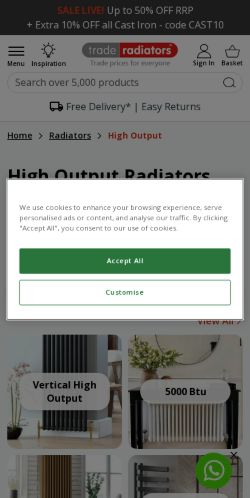 Mobile page screenshot