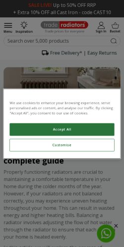 Mobile page screenshot