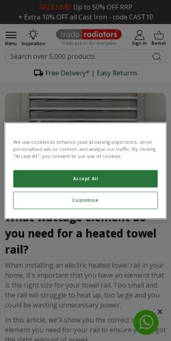 Mobile page screenshot