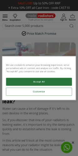 Mobile page screenshot