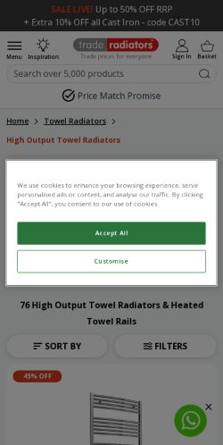 Mobile page screenshot