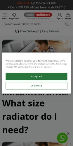 Mobile page screenshot