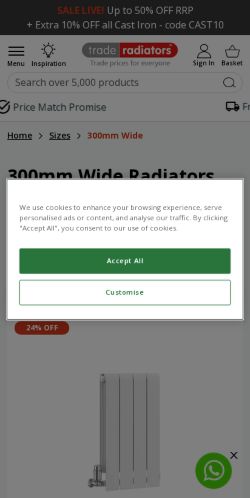 Mobile page screenshot