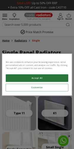 Mobile page screenshot