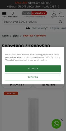 Mobile page screenshot