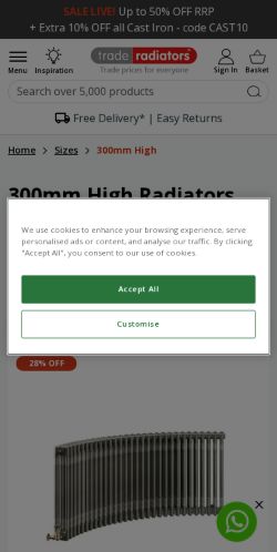 Mobile page screenshot