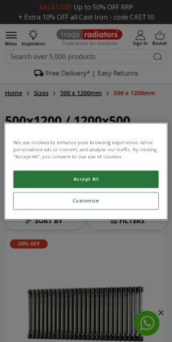 Mobile page screenshot