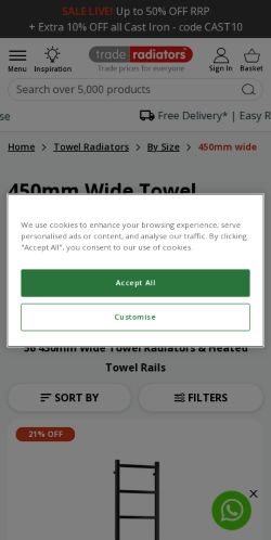 Mobile page screenshot