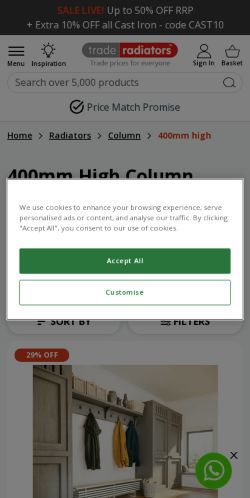 Mobile page screenshot