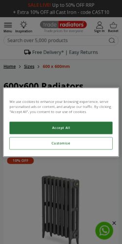 Mobile page screenshot