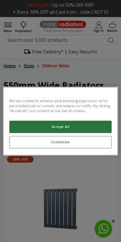 Mobile page screenshot