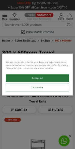 Mobile page screenshot