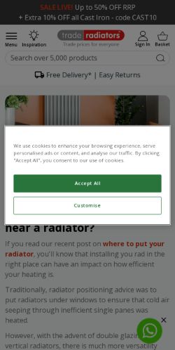 Mobile page screenshot