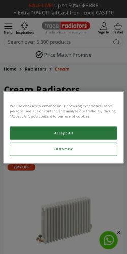 Mobile page screenshot