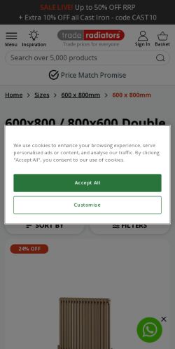 Mobile page screenshot