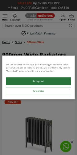 Mobile page screenshot