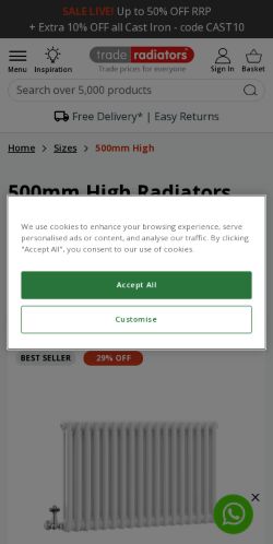 Mobile page screenshot