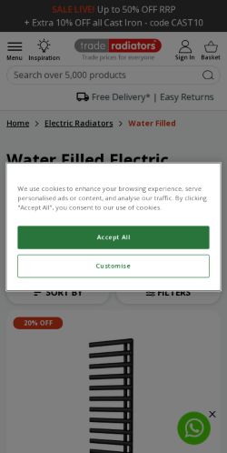 Mobile page screenshot