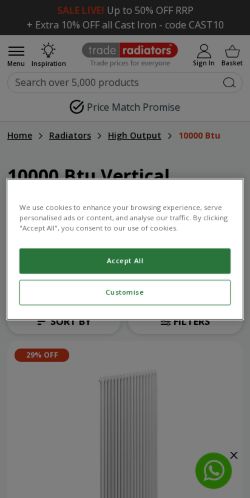 Mobile page screenshot